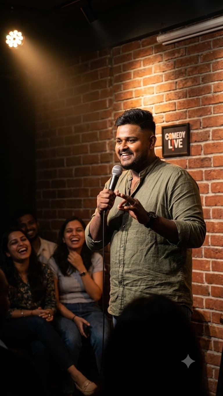 Stand-up comedy set at Comedy Live